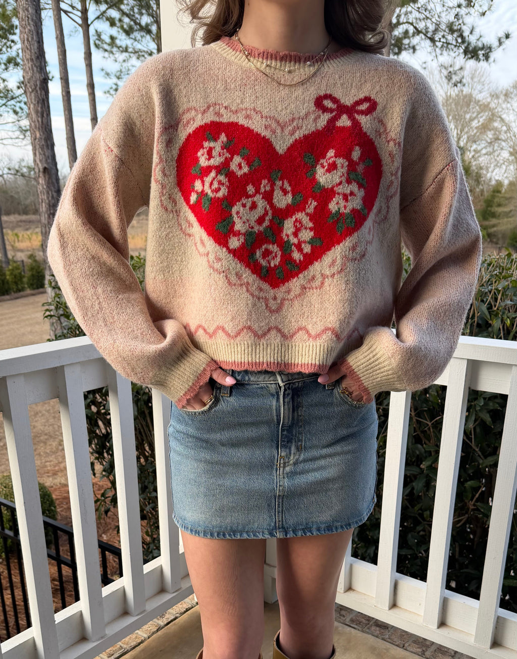 Love in Bloom Sweater