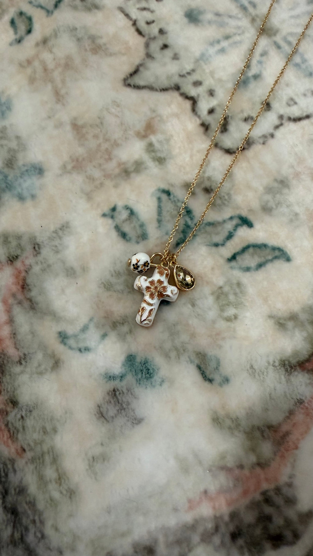 Cross Charm Necklace