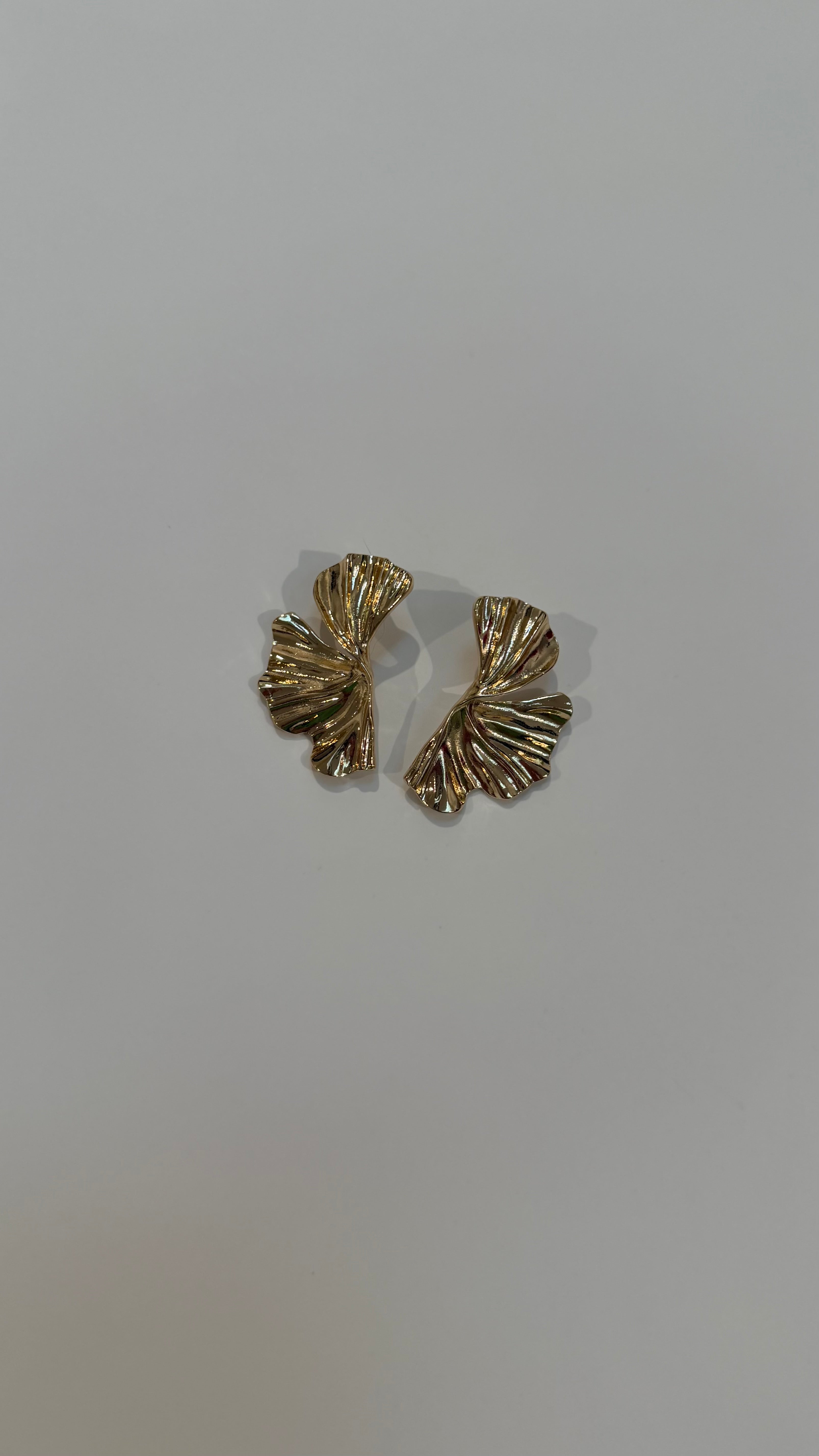 Gold Leaf Earrings