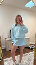 Sky Polka Dot Set