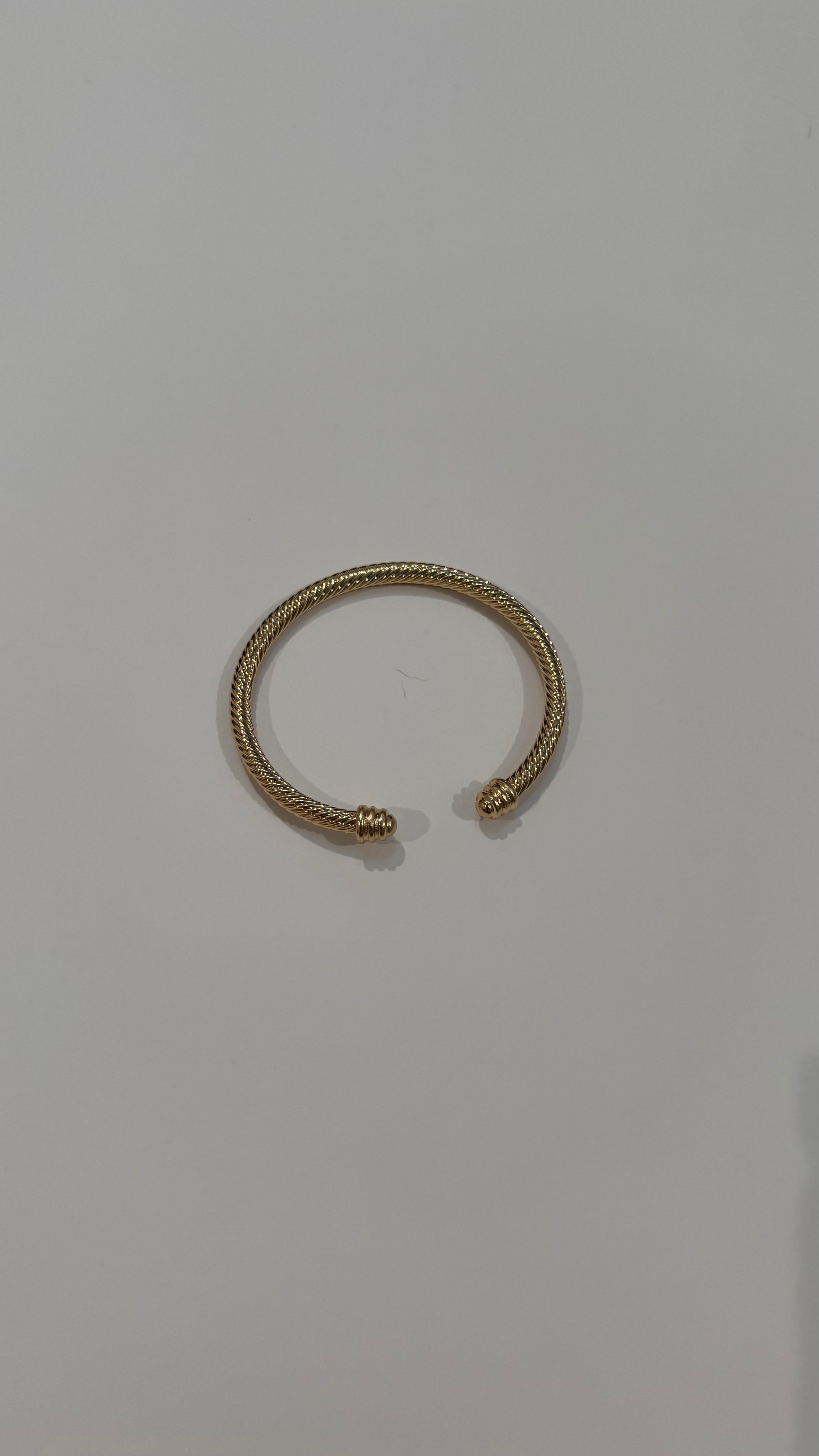 Gold Cuff Bracelet
