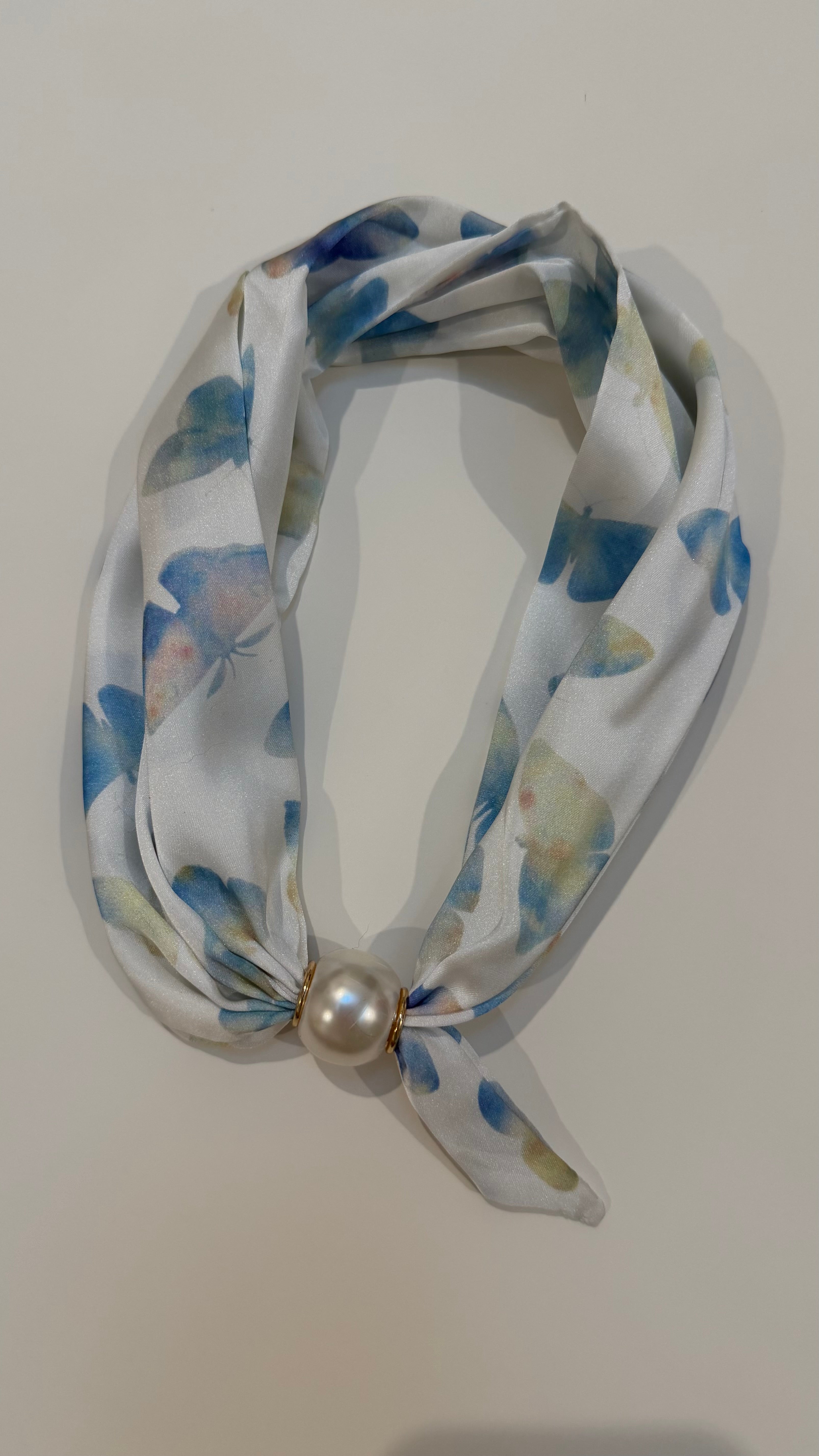 Butterfly Scarf Necklace