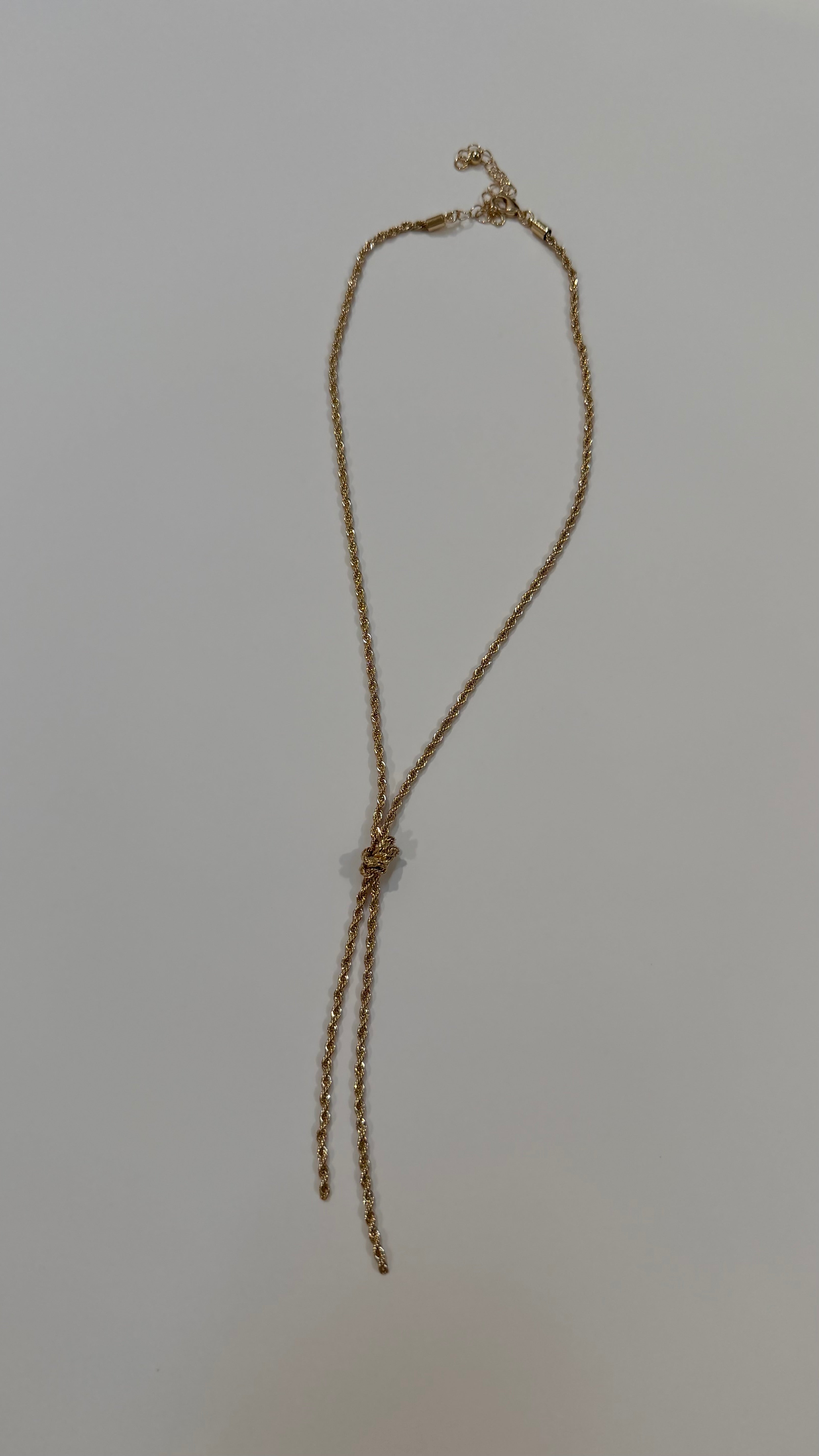 Gold Knot Necklace